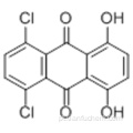 9,10-Antracenodiona, 1,4-dicloro-5,8-di-hidroxi CAS 2832-30-6